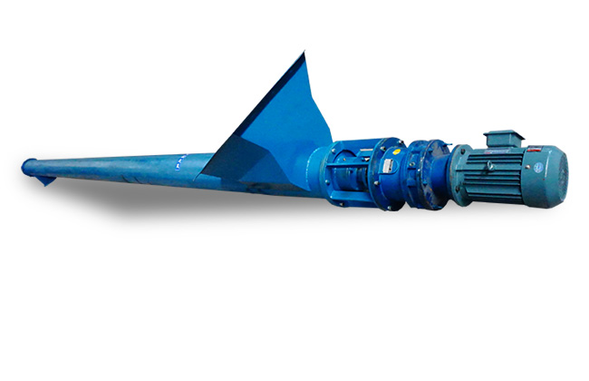 如顆粒狀和粉狀物料、濕的和糊狀物料、半流體和粘性物料、易纏繞和易堵塞物料