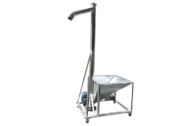 用于垂直或大傾角輸送粉狀、粒狀、非黏性的容重≤1.3t/m的干燥物料