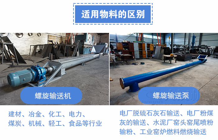 螺旋輸送泵和螺旋輸送機(jī)